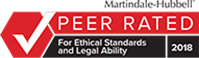 Peer Rated 2018 logo